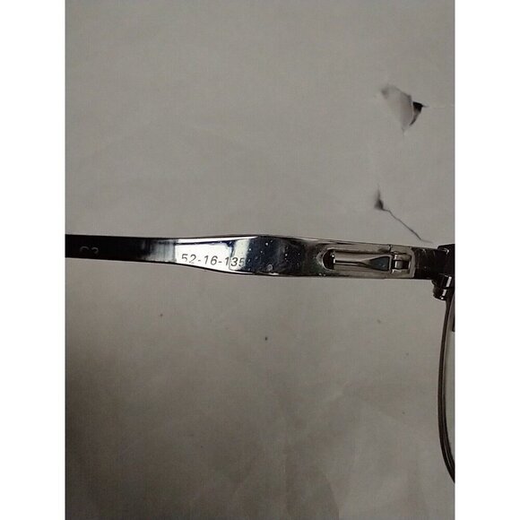 Adin Thomas Eyeglass Frames 52-16-135 Red Full Rim - Picture 7 of 9